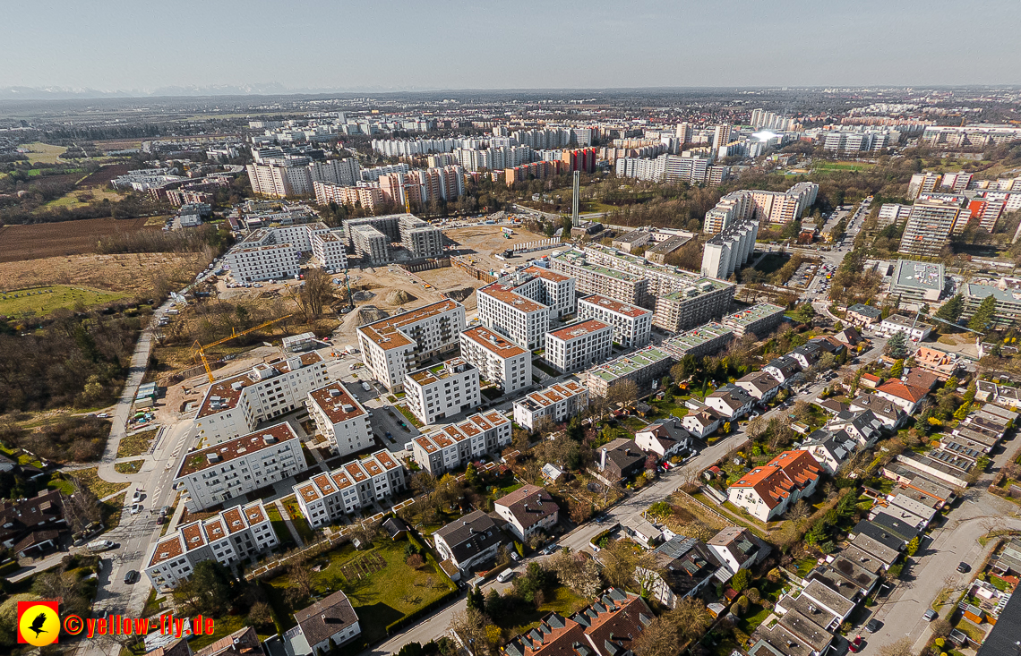 22.03.2023 - Baustele und Wohnanlage Alexisquartier